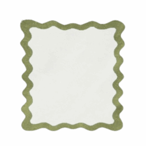 Sadie Ivory with Olive Trim