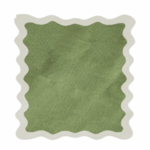 Sadie Olive with Ivory Trim